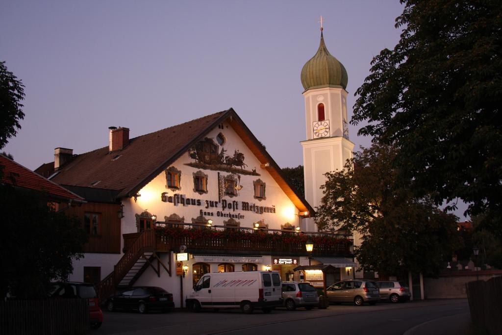Metzgerei Gasthof Oberhauser - Hotel Zur Post Egling Eksteriør billede